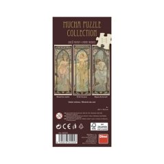 Alfons Mucha – Snění večera 75 panoramic Puzzle