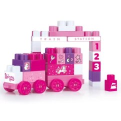 Unicorn Maxi Dice în pungă cu fermoar, 45 de bucăți