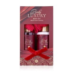 Coffret de bain BODY LUXURY dans une boîte cadeau