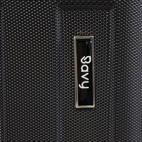 Bavy Cestovní kufr skořepinový 24" Stripes Black