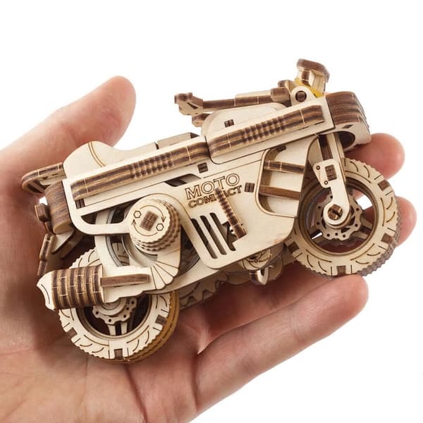 Ugears 3D Puzzle meccanico in legno monopattino pieghevole