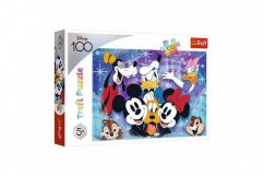 Puzzle V Disneyho svete je zábava 100 dielikov 41x27,5cm v krabici 29x20x4cm