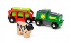 Brio: Farmářský vlak na baterie