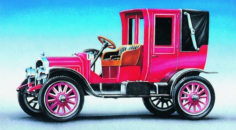 Modelo Packard Landaulet 1912 1:32