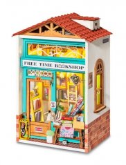 Miniaturowy dom RoboTime Księgarnia Czas wolny