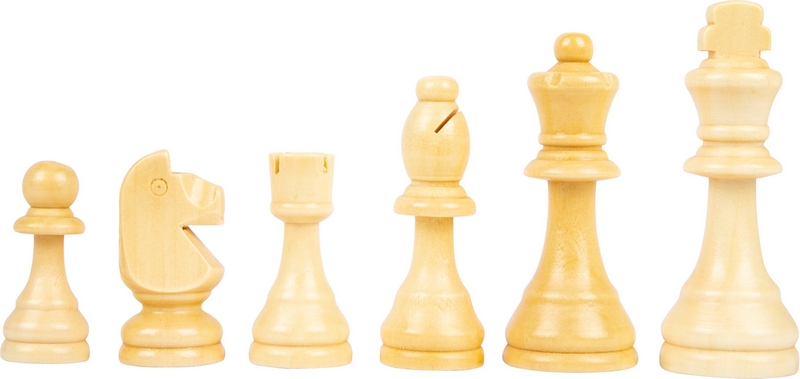 Șah și dame cu picior mic XL