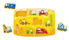 Puzzle egy táblán - Építők