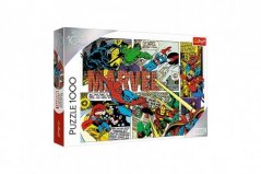 Puzzle Undefeated Avengers 1000 piese 68,3x48cm în cutie 40x27x6cm