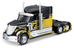 Maisto - Design Custom Rigs, International Lone Star, fekete és sárga, 1:64