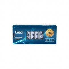 Piles alcalines AAA (LR03) GETI 1,5V (10 pièces)