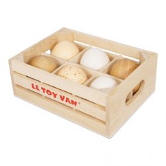 Le Toy Van Huevos de granja en caja