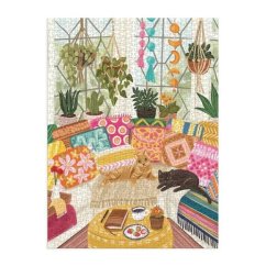Puzzle Galison Resting Cats Gray Malin 1000 de piese