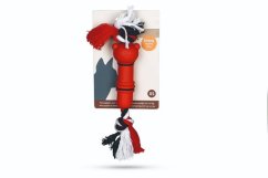 Beeztees Hračka Sumo Mini Fit červený 4,5X4,5X11cm