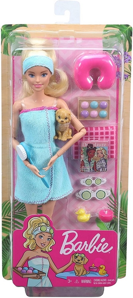 Barbie wellness panenka - Varianty: 2. blondýnka