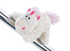 NICI magnet Jednorožec Theodor v snehovom obleku 12cm, ZELENÝ