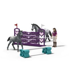 Schleich 42776 Lisa se antrenează pentru turneu