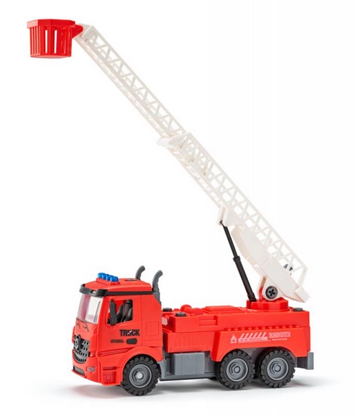 Auto Hasič na dálkové ovládání, stavebnice, 30cm
