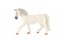 Koń domowy biały zootechniczny plastikowy 13cm w torebce