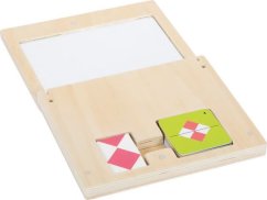Jeu de symétrie avec miroir "Educate&quot ;