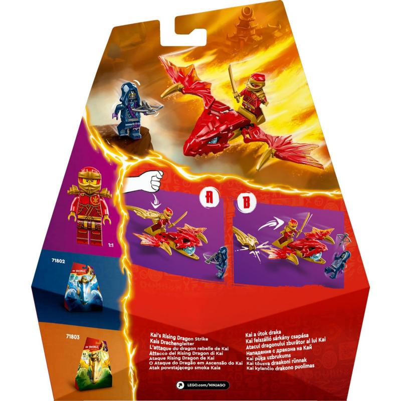 LEGO® NINJAGO (71801) Kai y el ataque del dragón