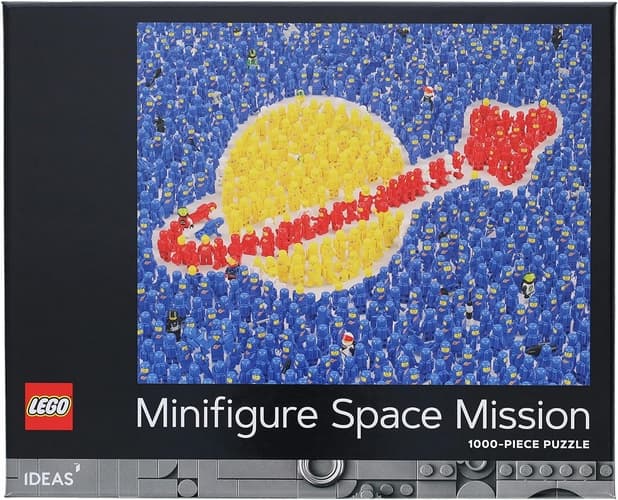 Chronicle Books Puzzle LEGO® Minifigure Vesmírna misia 1000 dielikov