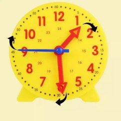 Jeu d'horloge pédagogique
