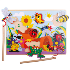 Jucării Bigjigs Toys Insect Catcher din lemn