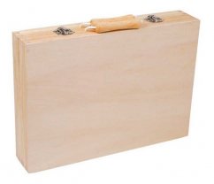 Malý drevený kufrík na náradie Maik