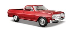 Maisto - Chevrolet El Camino 1965, rouge métallique, 1:24