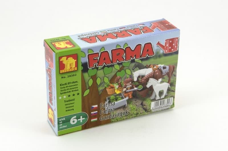 Dromader Farm 28302 89pcs en boîte 18,5x13x4,5cm