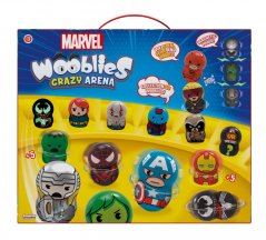 TM Toys Wooblies Marvel Fighting Arena con 2 Turbo Shooter