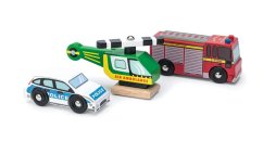 Le Toy Van - Ensemble de voitures de sauvetage