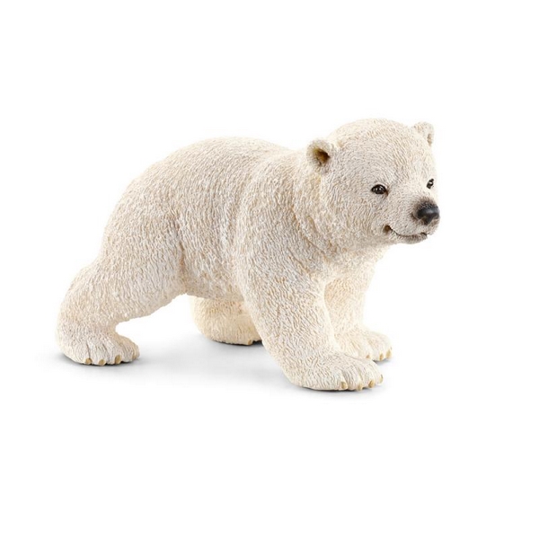 Schleich 14708 Pui de urs polar mergând
