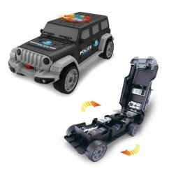 Jeep de poli?ie cu ma?ini