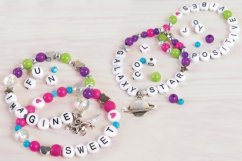 Bracelets Bontempi, lettre
