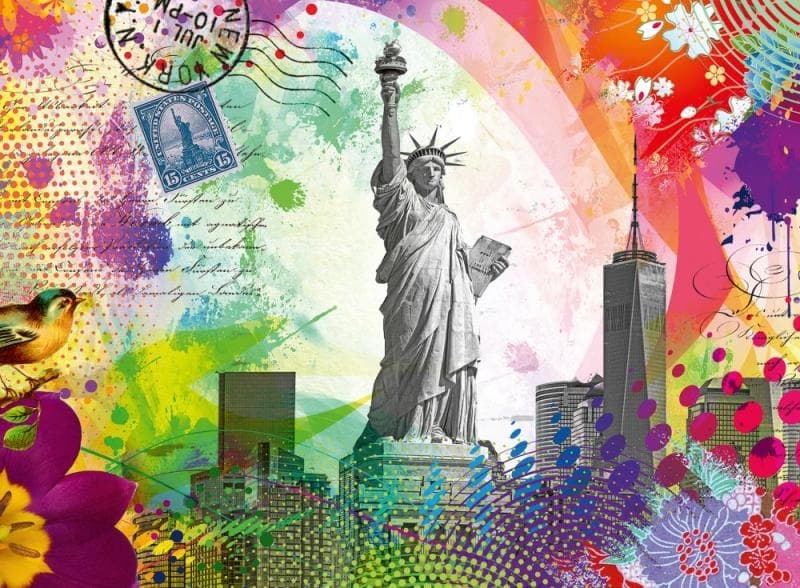 Cartoline da New York 500 pezzi