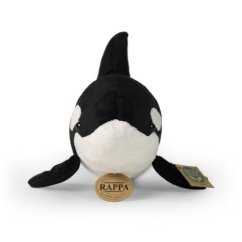 Rappa Plush Orca 38 cm ECO-FRIENDLY