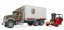 Bruder 2828 Logistic Mack Granite UPS logisztika, tartozékokkal