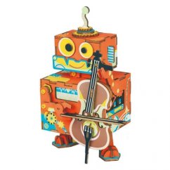 RoboTime 3D Scatole di giocattoli a puzzle Robot musicale