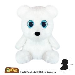 Orbys - Peluche ours polaire