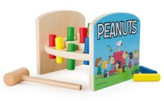 Drewniany młotek Peanuts o małej stopie