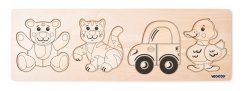 Puzzle Baby on board, 4 motívum