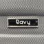 Bavy Cestovní kufr skořepinový Ribs Dark grey - set 3 ks