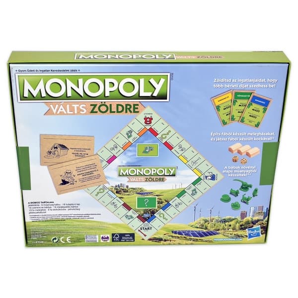 Monopoly Válts Zöldre! Magyar