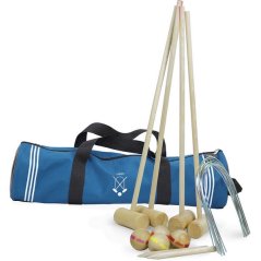 Vilac Croquet pour 4 joueurs avec sac