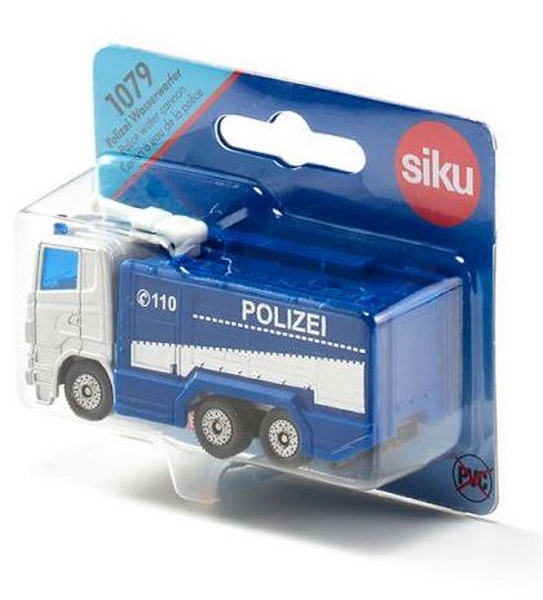 SIKU Blister 1079 - Voiture de police avec gicleur d'eau