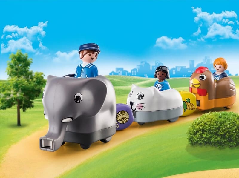 Playmobil: 70405 Húzó vonatom állatokkal