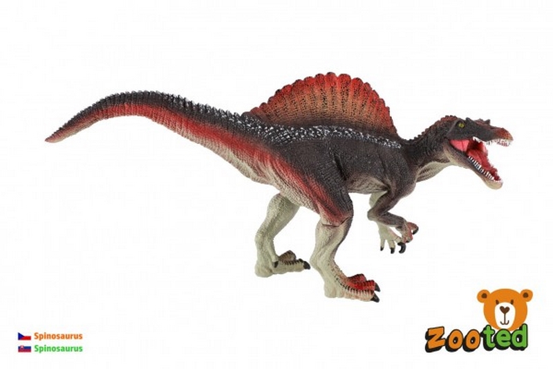 Spinosaurus zooted en plastique 30cm dans un sac