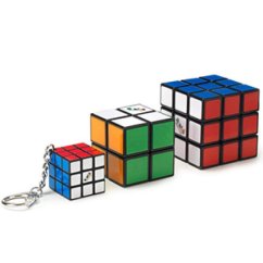 Jeu de Rubik's cube trio 4x4 + 3x3 + 2x2