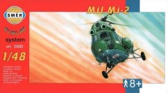 Modelo de helicóptero Mi 2 1:48